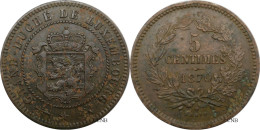 Luxembourg - Grand-Duché - Willem III - 5 Centimes 1870 - TTB+/AU50 ! - Mon6517 - Luxemburgo