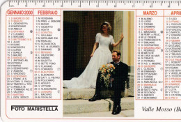 Calendarietto - Foto  Maristella - Valle Mosso - Anno 2000 - Formato Piccolo : 1991-00