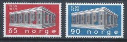 Norvège YT 538-539 Neuf Sans Charnière XX MNH Europa 1969 - Nuevos