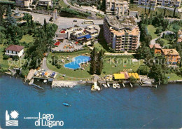 12658134 Bissone Lago Di Lugano Fliegeraufnahme Bissone - Andere & Zonder Classificatie