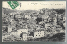 Barjols, Vue Générale Et Quartier Des Augustins (A17p27) - Barjols