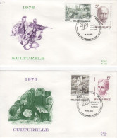 COB - FDC N° 492/93 - Timbre N° 1828/31 - 1971-1980