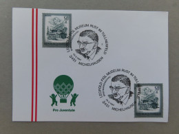 Österreich Pro Juventute - Mit Sonderstempel 28. 9. 1984 Michelhausen, Leopold Figl Museum Rust Im Tullnerfeld (Nr.1142) - Other & Unclassified