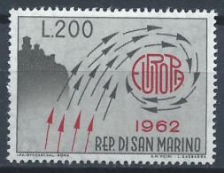 Saint-Marin YT 572 Neuf Sans Charnière XX MNH Europa 1962 - Ongebruikt