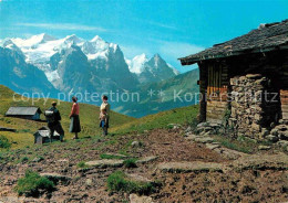 12654828 Kaeserstatt Hasliberg Wetterhorn Moench Eiger Kaeserstatt Hasliberg - Other & Unclassified