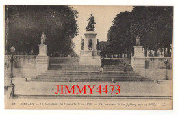 CPA - NANTES - Le Monument Des Combattants De 1870 - N° 22 - L L - Lévy Fils Et Cie Paris - Nantes