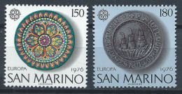 Saint-Marin YT 923-924 Neuf Sans Charnière XX MNH Europa 1976 - Nuovi