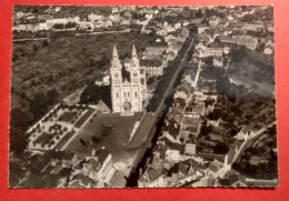 12 - AVEYRON - RODEZ - CPSM 54 - FAUBOURG / Vue Aérienne (Basilique Sacré Coeur) - éd DOUZIECH - Rodez