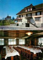 12652080 Neudorf Sursee Landgasthof Kreuz Gormund Restaurant Kirche Neudorf - Sonstige & Ohne Zuordnung