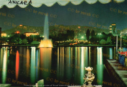 Postcard - 1970/80 - 10x15 Cm. | Turkey, Ankara - Genclik Park, Night View. * - Turkey