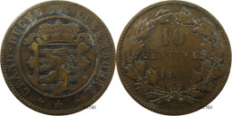 Luxembourg - Grand-Duché - Willem III - 10 Centimes 1865 A - TB/VF25 - Mon4745 - Luxemburg