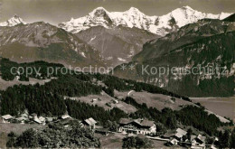 12650798 Beatenberg Mit Schreckhorn Eiger Moench Jungfrau Berner Alpen Beatenber - Other & Unclassified