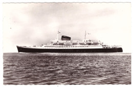 PAQUEBOT "FLANDRE" CIE GLE TRANSATLANTIQUE - Ligne LE HAVRE-SOUTHAMPTON-NEW-YORK  (carte Photo) - Steamers