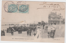 NORD - 39 - MALO  Les BAINS - Terrasse Du Casino ( -Timbre à Date De 1904 ) - Malo Les Bains