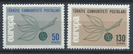 Turquie YT 1741-1742 Neuf Sans Charnière XX MNH Europa 1965 - Nuovi