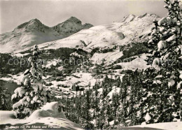 12649221 St Moritz GR Winterpanorama Mit Piz Albana Und Piz Julier St Moritz - Andere & Zonder Classificatie