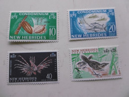 NOUVELLES HEBRIDES     P219/222  * *   SERIE COURANTE - Unused Stamps