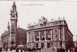 59 -  LILLE - La Bourse Et Le Theatre - Carte Glacée - Lille