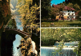 12649194 Boudry Les Gorges De L'Areuse Schlucht Wasserfall Bruecke Hotel Boudry - Sonstige & Ohne Zuordnung