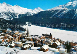 12649183 St Moritz GR Gesamtansicht Wintersportplatz Alpenpanorama St Moritz - Andere & Zonder Classificatie