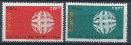 Turquie YT 1952-1953 Neuf Sans Charnière XX MNH Europa 1970 - Unused Stamps