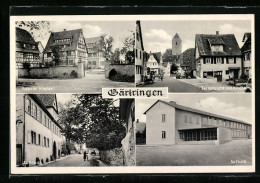 AK Gärtringen /Kr. Böblingen, Fabrik Kiefer, Teilansicht Mit Kirche, Schule  - Boeblingen