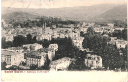 CPA Carte Postale Germany  Baden-Baden Schloss Venningen 1908 VM80137 - Baden-Baden