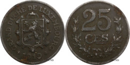 Luxembourg - Grand-Duché - Charlotte - 25 Centimes 1919 - TTB/XF45 - Mon6266 - Luxemburgo