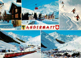 12648931 Andermatt Fliegeraufnahme Seilbahn  Andermatt - Other & Unclassified