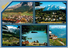 12647774 Flims Dorf Mit Signina Caumasee Cassonsgrat Bergbahn Flims Dorf - Andere & Zonder Classificatie