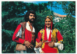 CPSM 10.5 X 15 Italie Folklore (18) Sardegna Costumi  Costumes Couple - Altri & Non Classificati