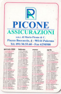 Calendarietto - Piccone Assicurazioni - Palermo - Anno 2000 - Klein Formaat: 1991-00