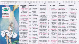 Calendarietto - Pieffe - Pellettieri Fiorentini - Anno 2000 - Petit Format : 1991-00