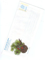 Großbritannien, Ca.1970(?), Ungebr. "Air Letter" "Scottish Pine Crossbills" Mit Eingedr.20p-Frankatur (10418W) - Material Postal