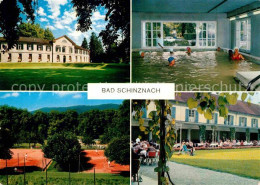 12647713 Bad Schinznach Parkhotel Kurhaus Hallenbad Tennis Restaurant Terrasse S - Sonstige & Ohne Zuordnung