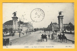 CPA PARIS VIII - Pont Et Avenue Alexandre III - Distrito: 08