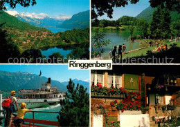 12647690 Ringgenberg Brienzersee Strandbad Chalet Schiffstation Ausflugsdampfer  - Other & Unclassified