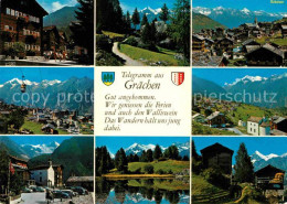 12647683 Graechen VS Und Umgebung Bergsee Wanderweg Bergbahn Alpenpanorama Graec - Andere & Zonder Classificatie