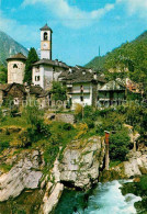 12647672 Lavertezzo Dorfpartie Mit Kirche Bergbach Valle Verzasca Lavertezzo - Andere & Zonder Classificatie