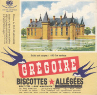 BUVARD & BLOTTER - Biscottes Grégoire -  Château De ROCHER MEZANGERS - Otros & Sin Clasificación