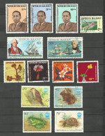 MADAGASCAR N°556 à 565, 567 à 570 Cote 5.50€ - Madagaskar (1960-...)