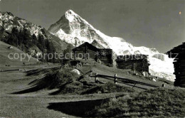 12647574 La Forcla D Herens Berghuetten La Dent Blanche Walliser Alpen La Forcla - Sonstige & Ohne Zuordnung