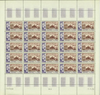 Afrique Équatoriale 1954 - Colonie Française - Timbres Neufs. Yvert Airmail Nr.: 57. Feuille De 25...... (EB) AR-02369 - Unused Stamps