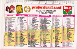 Calendarietto - Professional Seed - Anno 2000 - Klein Formaat: 1991-00