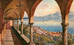 12646543 Locarno Lago Maggiore Blick Auf Den See Und Die Alpen Locarno - Andere & Zonder Classificatie