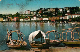 12646540 Lugano Lago Di Lugano Quai Kai Luganersee Boot Lugano - Andere & Zonder Classificatie