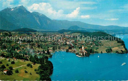 12646522 Spiez BE Alpenpanorama Fliegeraufnahme Spiez - Otros & Sin Clasificación