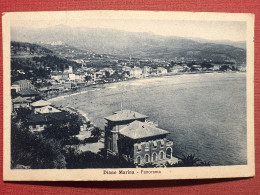 Cartolina - Diano Marina ( Imperia ) - Panorama - 1930 - Imperia