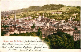 12646504 St Gallen SG Blick Ueber Die Stadt St Gallen - Sonstige & Ohne Zuordnung