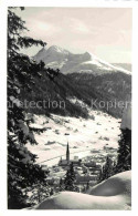 12646493 Davos GR Winterpanorama Blick Aus Dem Schatzalpwald Alpen Davos - Andere & Zonder Classificatie